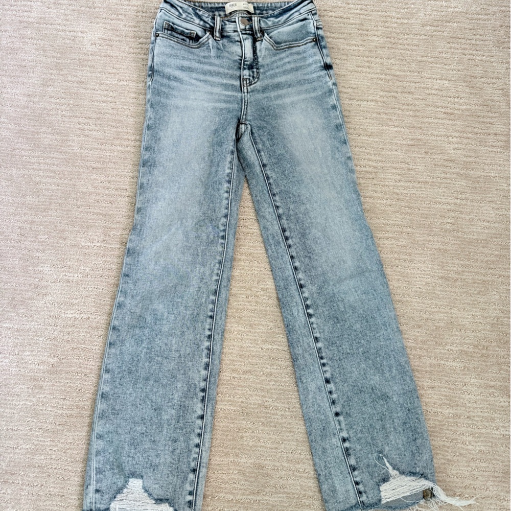 BKE Light Blue Straight Leg Jeans